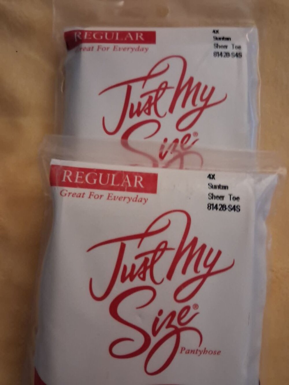Just My Size Panty Hose Size 4X